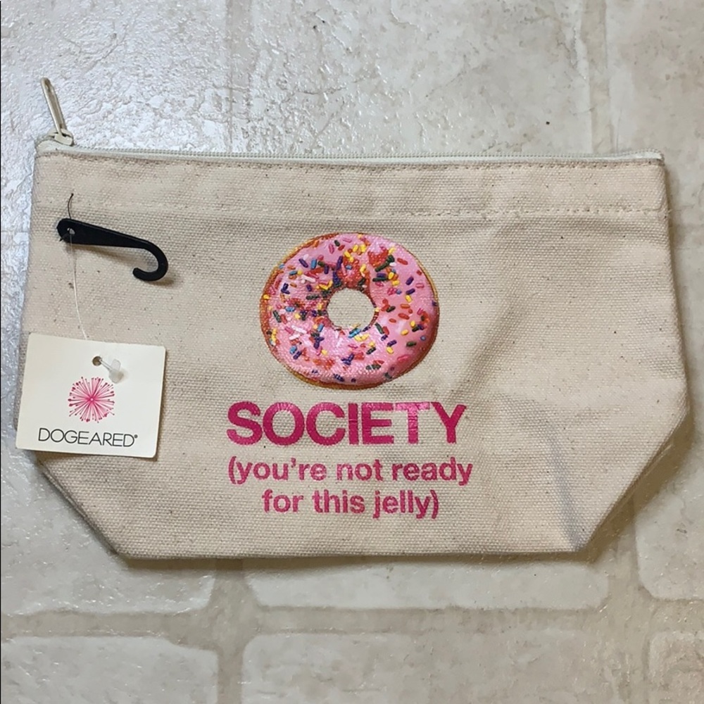 NWT Funny Makeup Bag OS